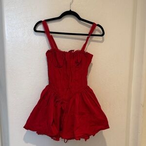 Windsor Red Mini Dress